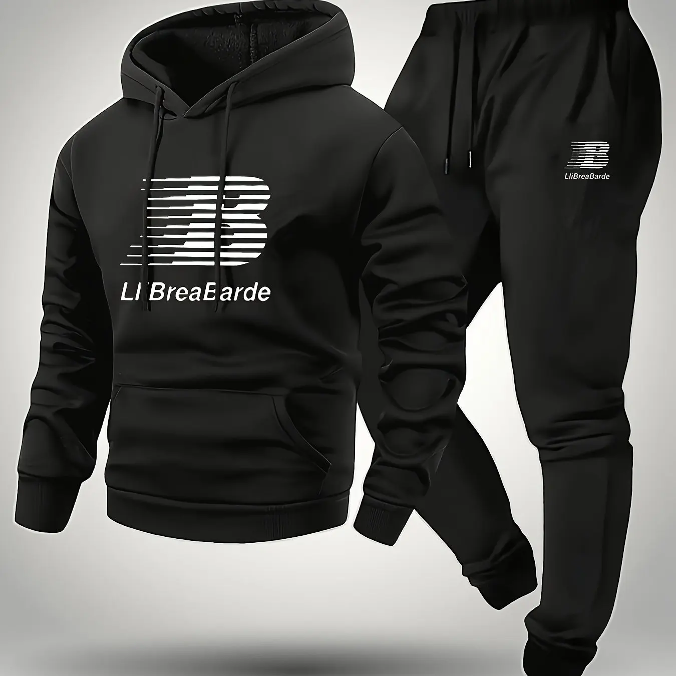 Outdoor Sportswear - طقم رياضي رجالي دافئ للخريف والشتاء