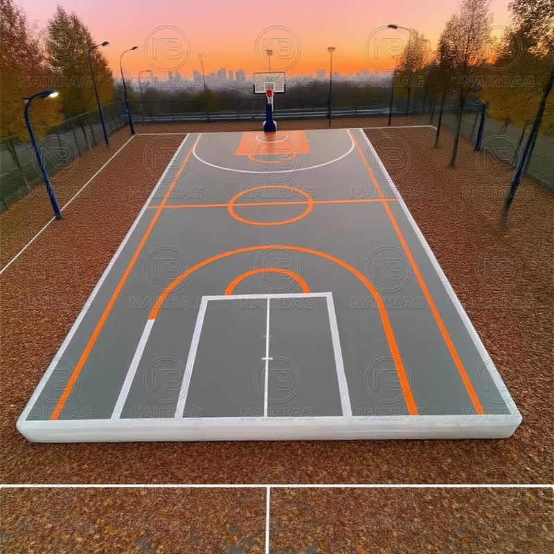 Outdoor Sport Flooring - سجادة أرضية هوائية قابلة للنفخ لملعب