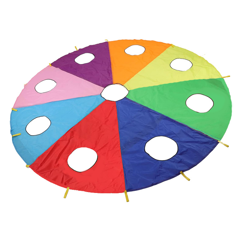 Outdoor Sports Umbrella - مظلة قوس قزح مزودة بفتحات ،