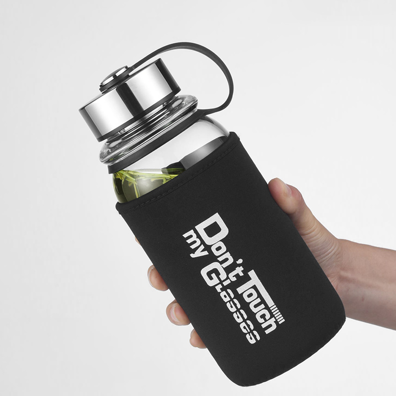 GIANXI سعة كبيرة زجاج زجاجات ا - مراجعة Outdoor Sport Glass Water Bottle وسعره