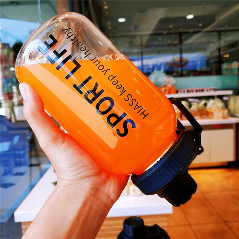 700 مللي/1000 مللي سعة كبيرة ا - مراجعة Outdoor Sport Glass Water Bottle وسعره