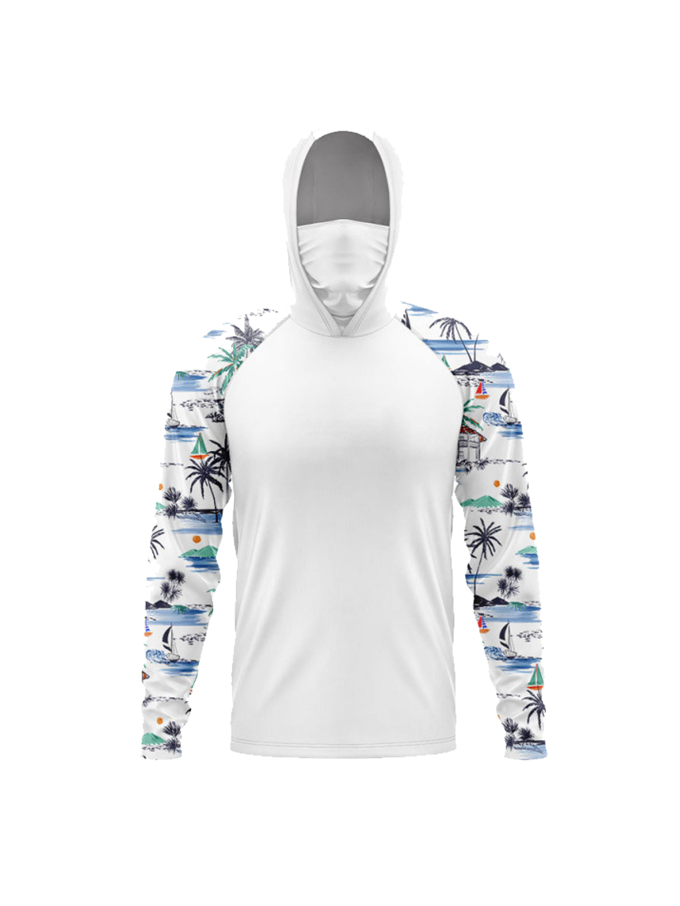 قمصان صيد بقلنسوة مع قناع للحم - مراجعة Outdoor Sportswear وسعره