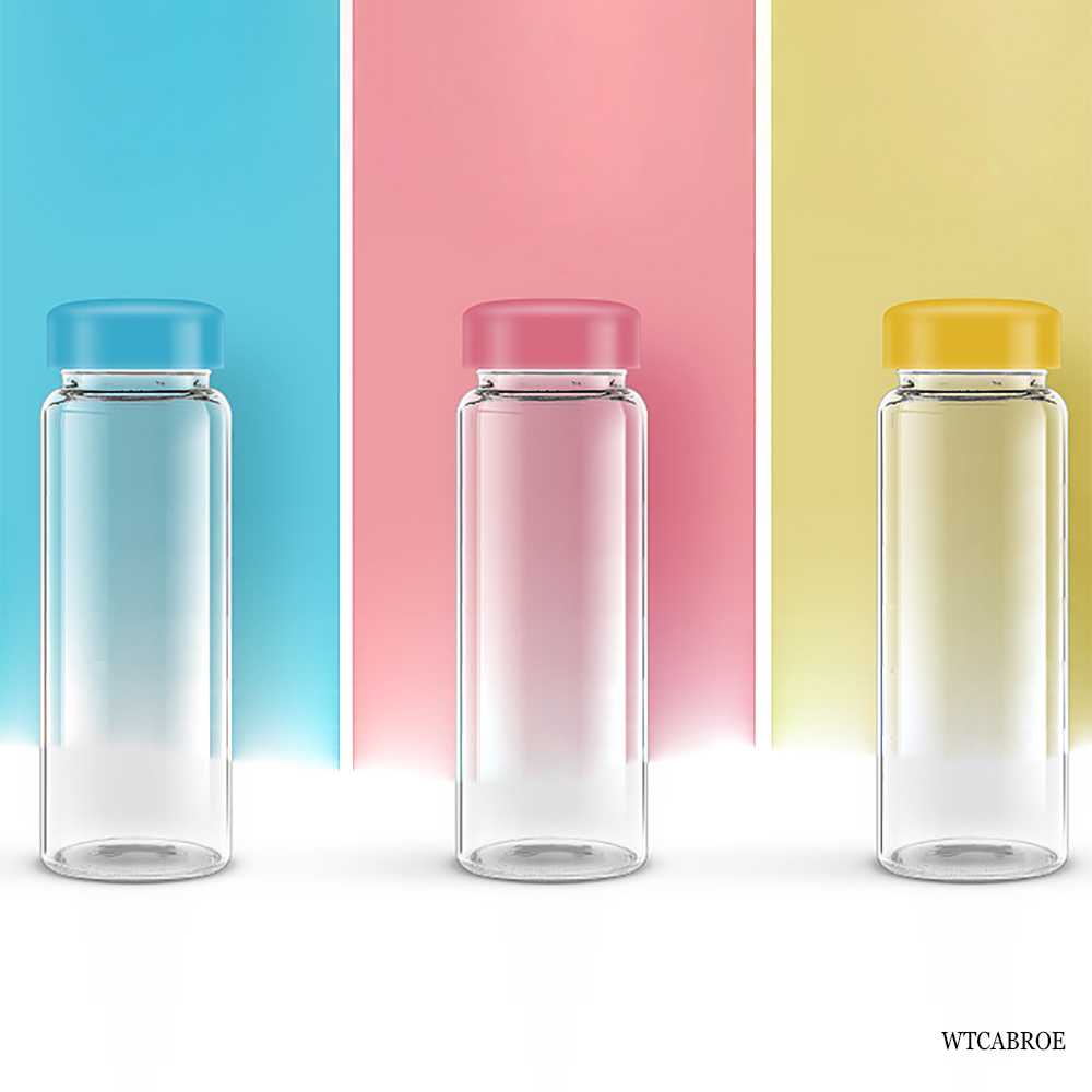 420 مللي زجاجة مياه زجاجية محم - مراجعة Outdoor Sport Glass Water Bottle وسعره