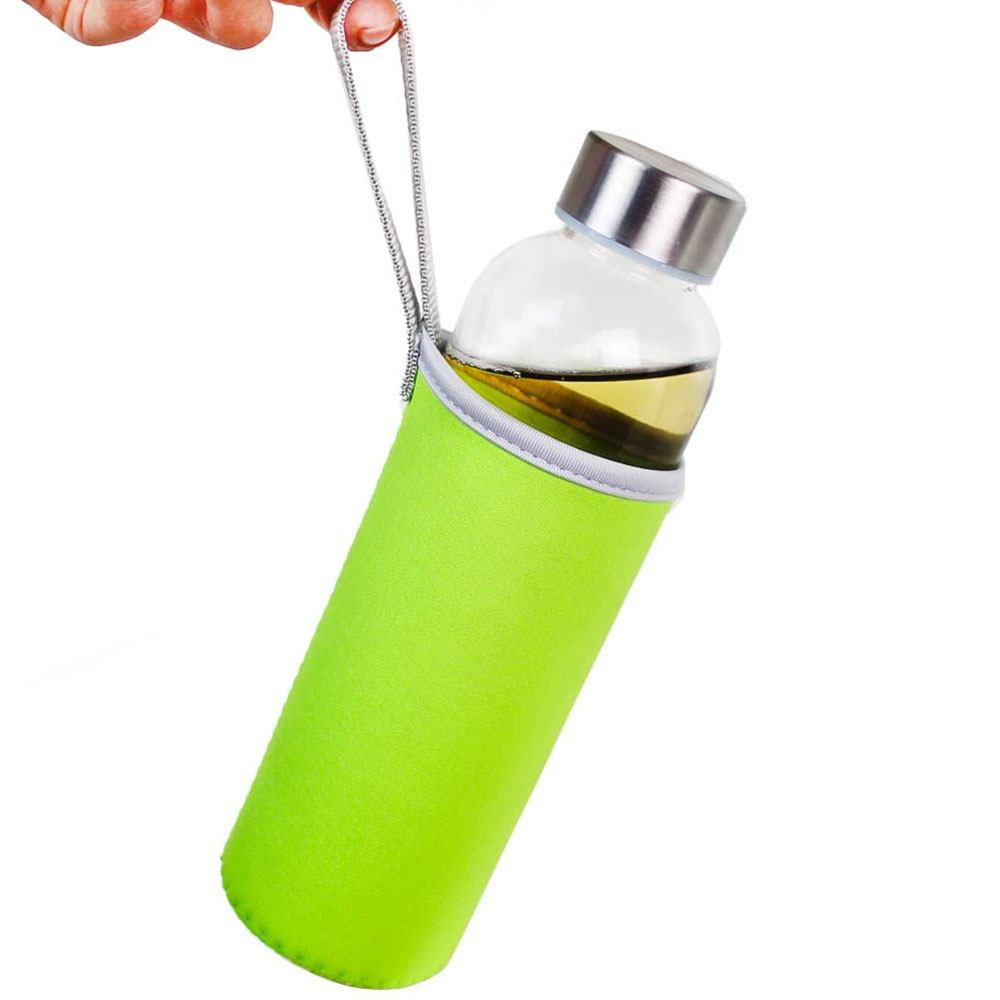 حقيبة محمولة للرياضات الخارجية - مراجعة Outdoor Sport Glass Water Bottle وسعره