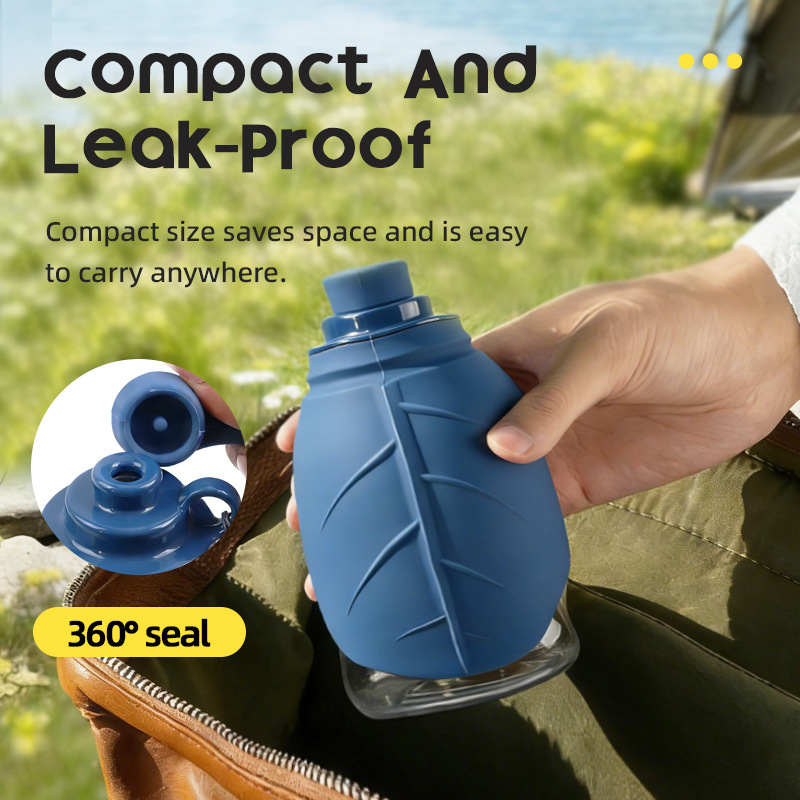 زجاجة ماء محمولة للكلاب من الس - مراجعة Outdoor Sport Glass Water Bottle وسعره