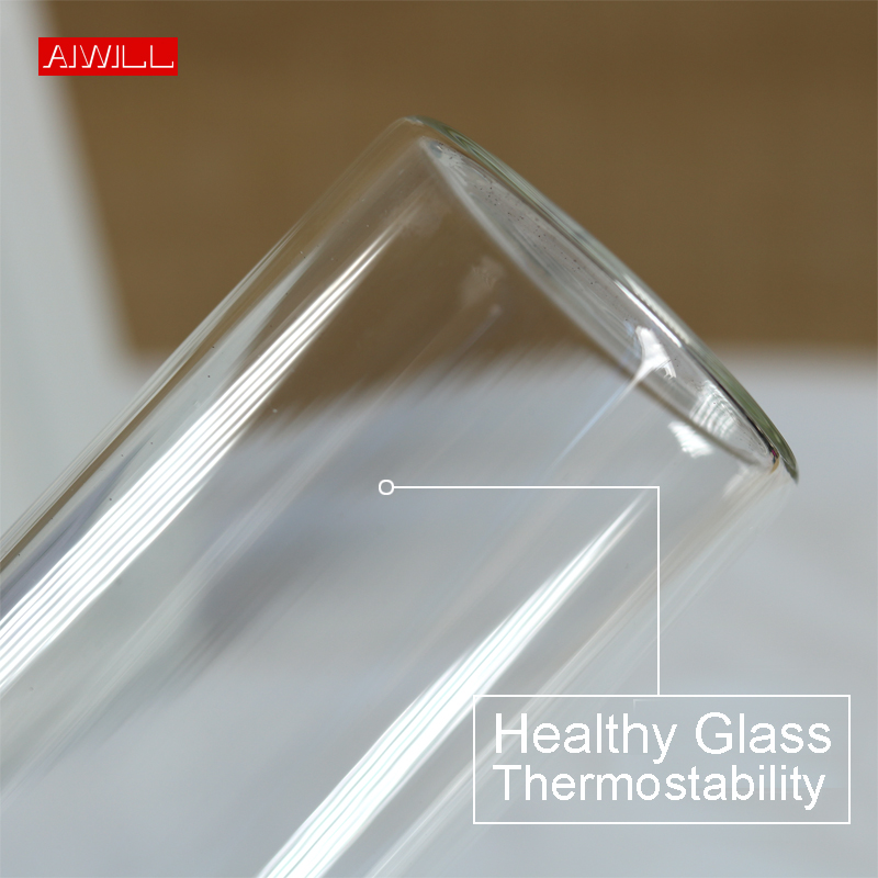 AIWILL-زجاجة ماء زجاجية رياضية - مراجعة Outdoor Sport Glass Water Bottle وسعره